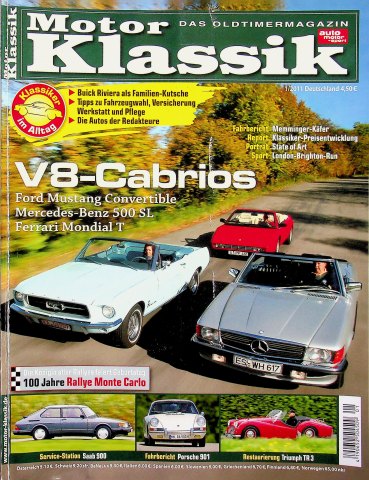 Deckblatt Motor Klassik (01/2011)